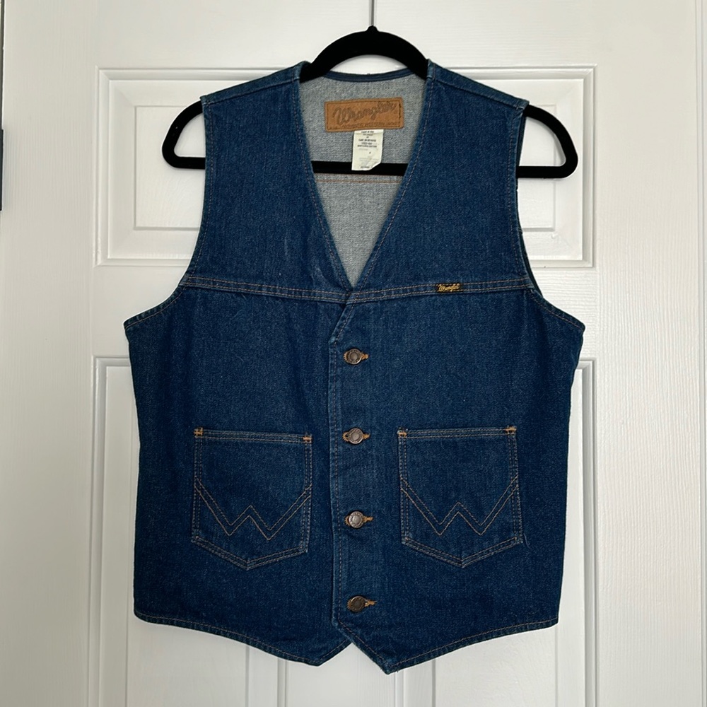 Vintage Wrangler Denim Vest
